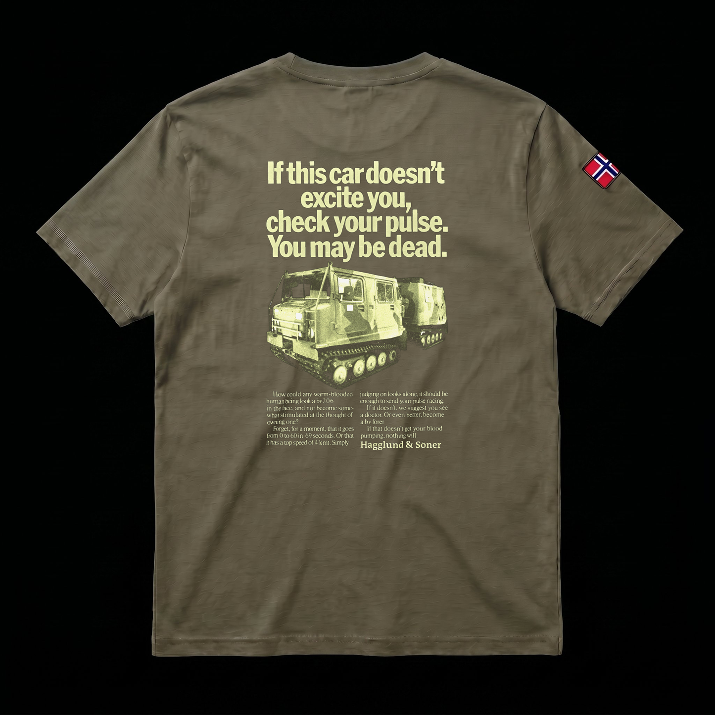 Check your pulse - back print