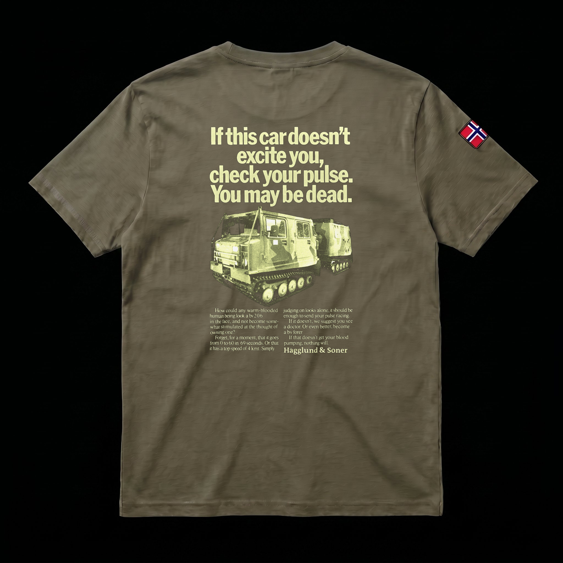 Check your pulse - back print