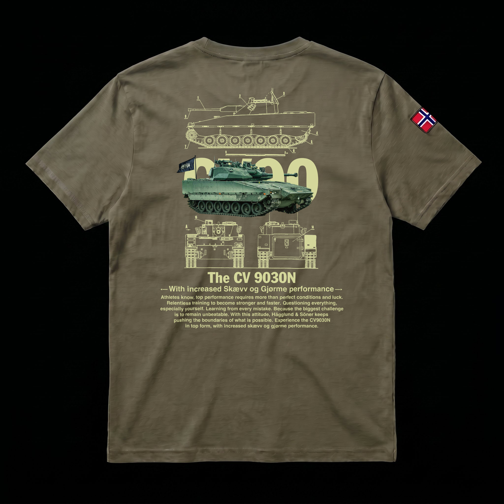 CV90 Perfection - back print