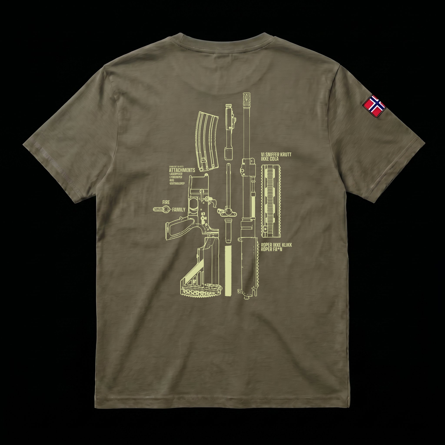 Family - back print