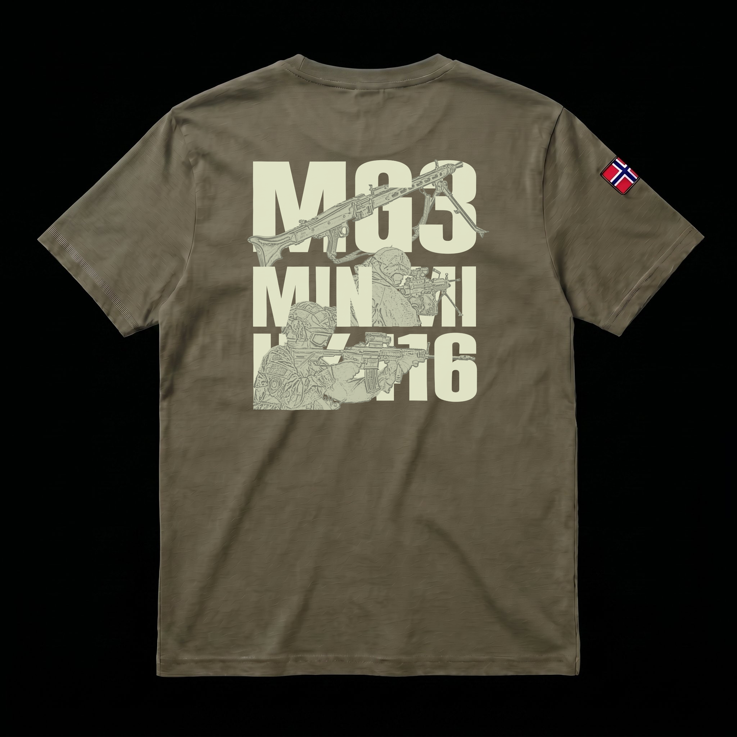 Gunfight - back print