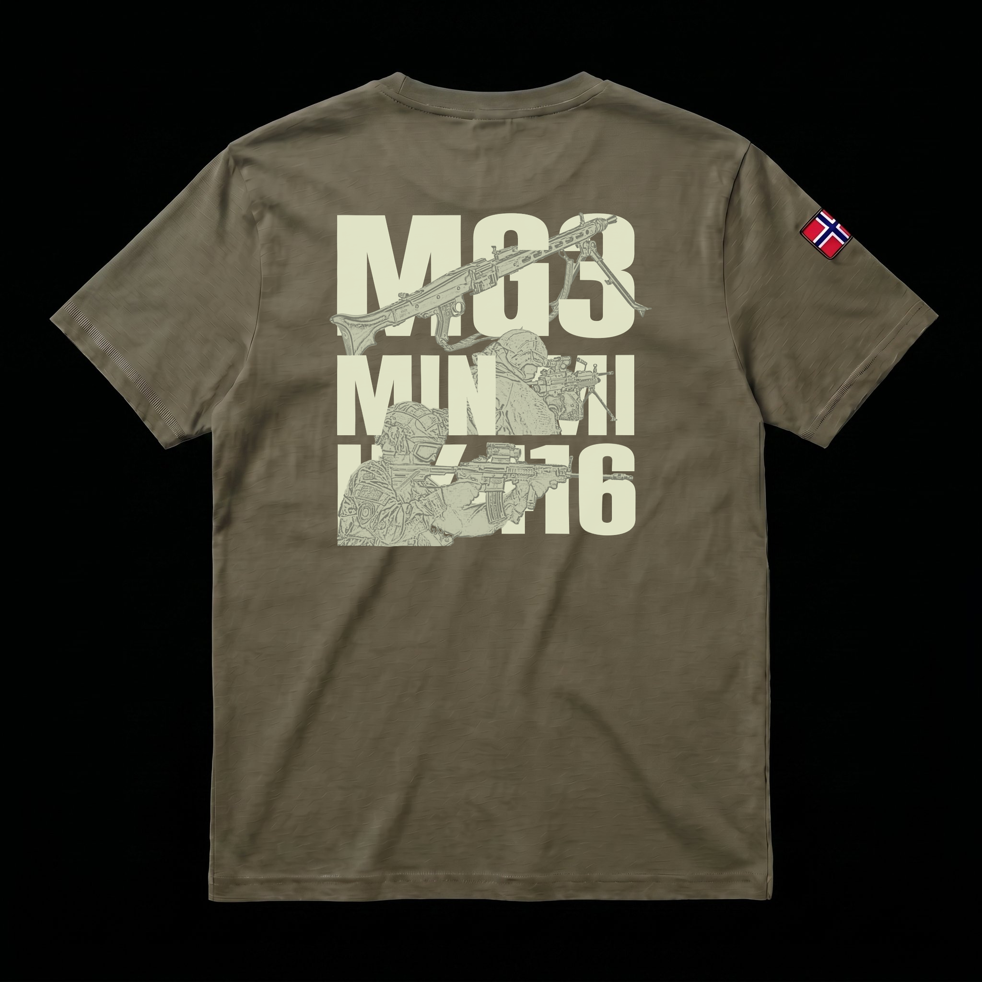 Gunfight - back print